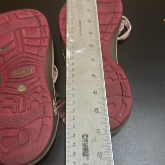 Maroon and tan chacos! Women’s 10 - Picture 3 of 5